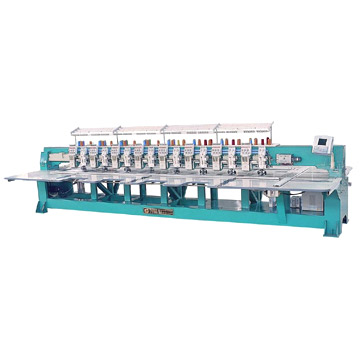 Mixed Embroidery Machine (Coiling + Flat) (Mixte Machine à broder (bobinage + plat))