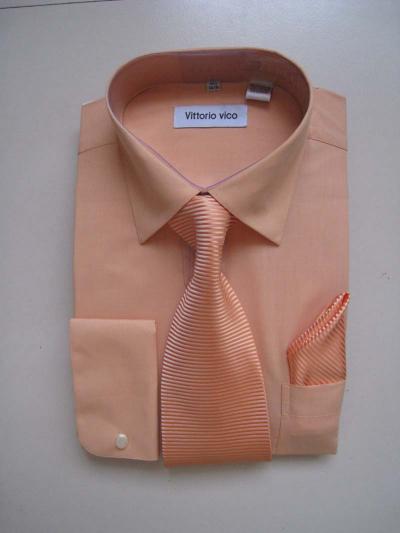 65% Cotton 35% poly Shirt + Necktie (65% хлопок 35% полиэстер рубашка + галстук)