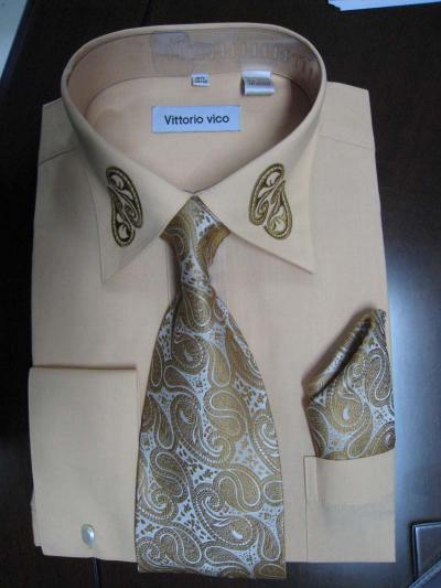 65% Cotton 35%poly Shirt + Necktie (65% Cotton 35% Poly-Shirt + Krawatte)