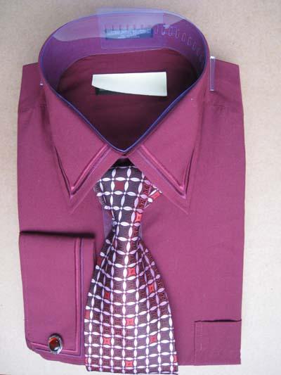 65% Cotton 35%poly Shirt + Necktie (65% Cotton 35% Poly-Shirt + Krawatte)