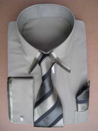 65% Cotton 35%poly Shirt + Necktie (65% Cotton 35% Poly-Shirt + Krawatte)