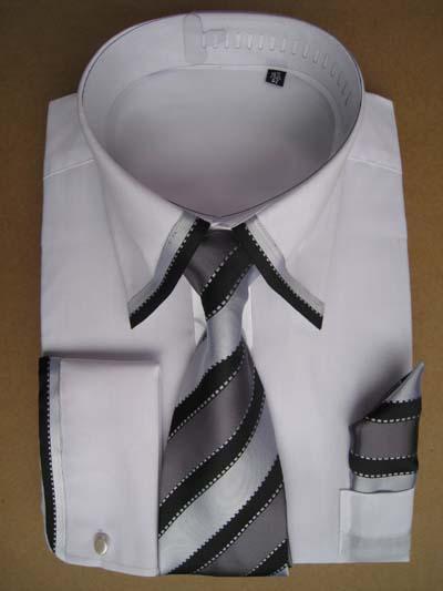 65% Cotton 35%poly Shirt + Necktie (65% Cotton 35% Poly-Shirt + Krawatte)
