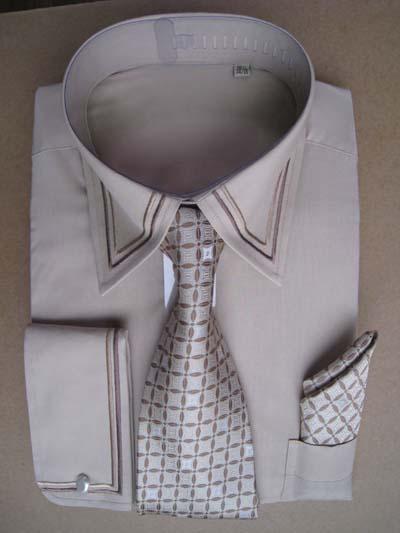65% Cotton 35%poly Shirt + Necktie (65% Cotton 35% Poly-Shirt + Krawatte)