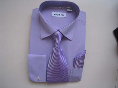 65% Cotton 35% poly Shirt + Necktie (65% Cotton 35% Poly-Shirt + Krawatte)