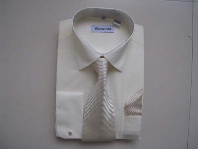 65% Cotton 35% poly Shirt + Necktie (65% Cotton 35% Poly-Shirt + Krawatte)