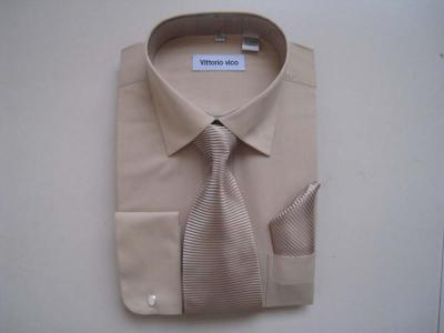 65% Cotton 35% poly Shirt + Necktie (65% Cotton 35% Poly-Shirt + Krawatte)