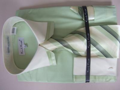 65% Cotton 35%poly Shirt + Necktie (65% Cotton 35% Poly-Shirt + Krawatte)