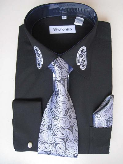 65% Cotton 35% poly Shirt + Necktie (65% Cotton 35% Poly-Shirt + Krawatte)