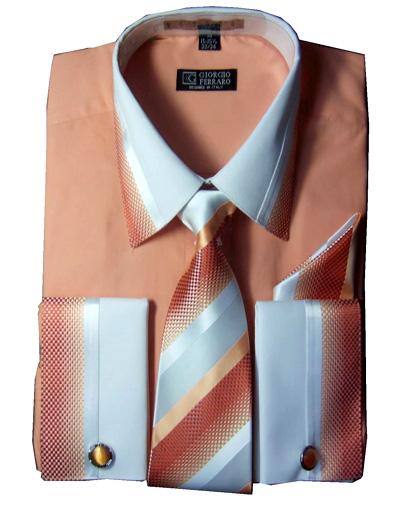 100% Cotton Shirt + Necktie (100% хлопок + Рубашка Галстук)