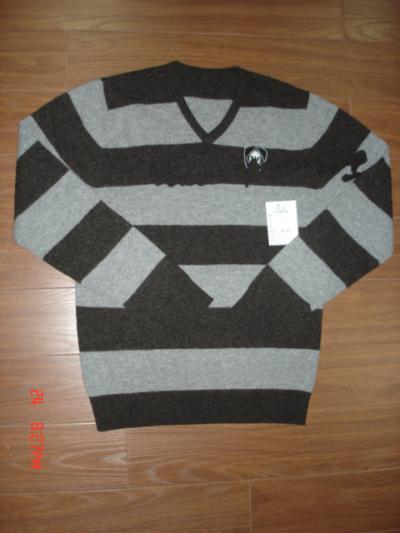 striped pullover (полосатый пуловер)
