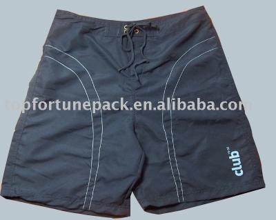 beach shorts (shorts de plage)