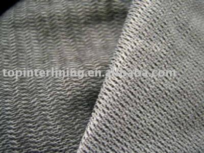 Warp-knitted brush interlining (Warp-knitted brush interlining)