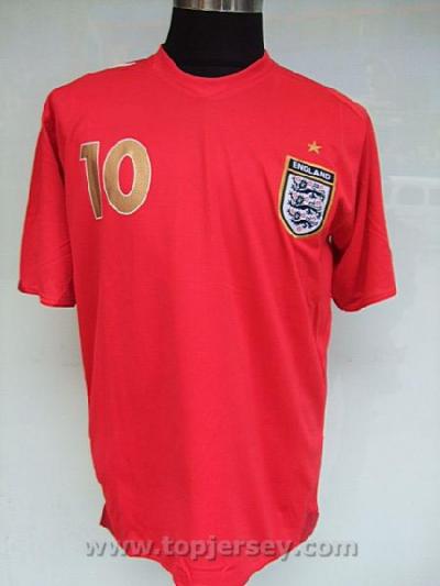 09 Season ENGLAND National team soccer jersey(AWAY) (09 Saison Angleterre Equipe Nationale Soccer Jersey (Away))