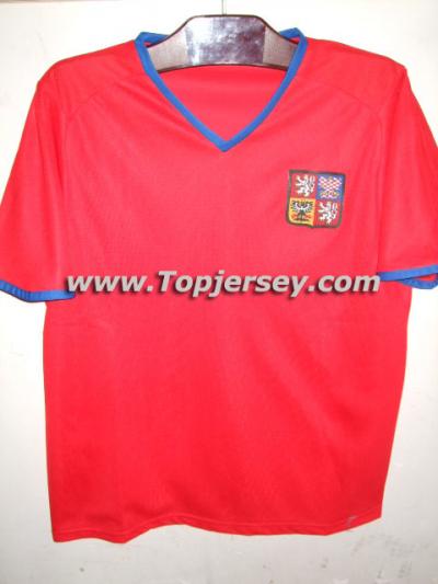 08 Euro cup Czech National team soccer jersey(HOME) (08 Euro Tasse tschechischen Nationalmannschaft Fußball-Trikot (HOME))