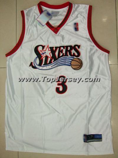 08 Basketball Jersey---76er #3 IVERSON(Front)---Top.1.SPORTS JERSEY SUPPLIER (08 Basketball Jersey --- 76er # 3 Iverson (Front) --- Top .1. SPORTS JERSEY LIEF)