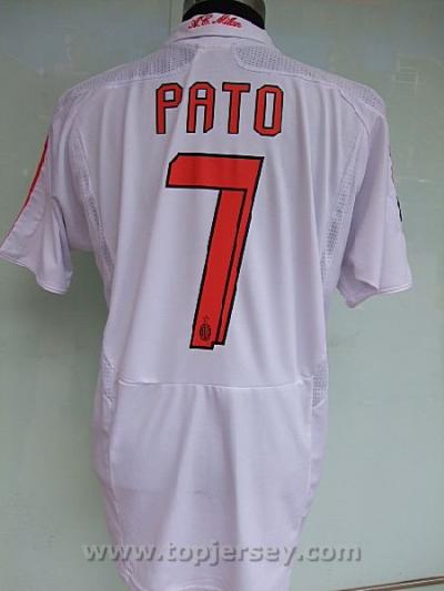 Top.1 Supplier--- 07/08 Season Club ACMilian Away #7 Pato Soccer jersey (Top.1 fournisseurs --- saison 07/08 Club ACMilian Away # 7 Pato maillot de footb)