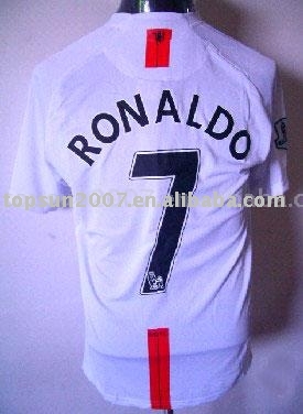 New club soccer jersey--Manchester United # 7 Ronaldo(away) (New club soccer jersey--Manchester United # 7 Ronaldo(away))