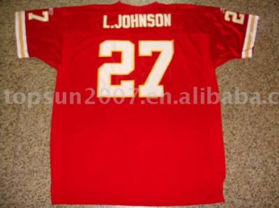 Authentic RBK Football Jersey Chiefs Larry Johnson (Authentic RBK Football Jersey Chiefs Larry Johnson)