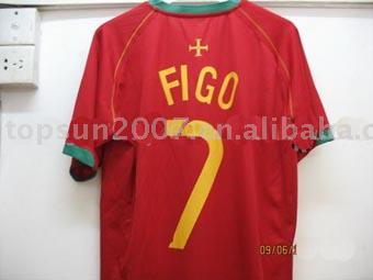 #7 FIGO PROTUGAL HOME JERSEY (# 7 Figo Protugal HOME JERSEY)