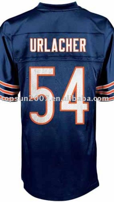 #54 Urlacher Football Jersey (# 54 Urlacher Fußball Jersey)