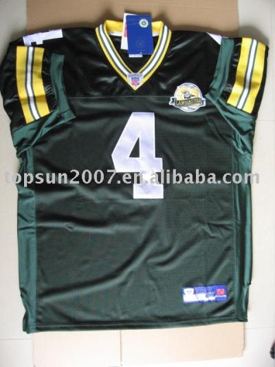 Bay Packers #4 Brett Favre Navy 50th Blue Football Jersey (Bay Packers # 4 Brett Favre 50. Navy Blue Fußball Jersey)