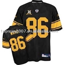 Pittsburgh Steelers Hines Ward 75th Anniversary Football Jersey