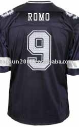 #9 Romo Football Jersey (Romo # 9 Football Jersey)