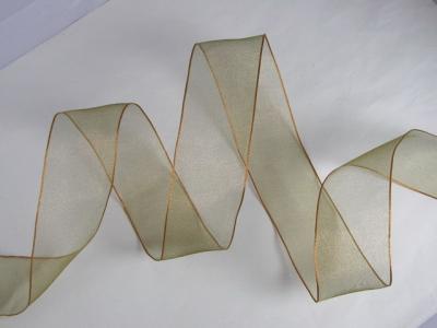 Two-Tone Sheer Ribbon With Wire Edge (Двухцветный Sh r лента с Wire Edge)