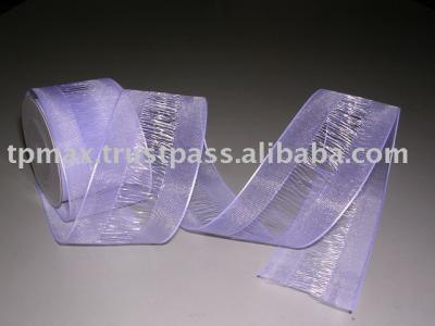 Frayed Center Sheer Ribbon (Frayed Центр Sh r Лента)