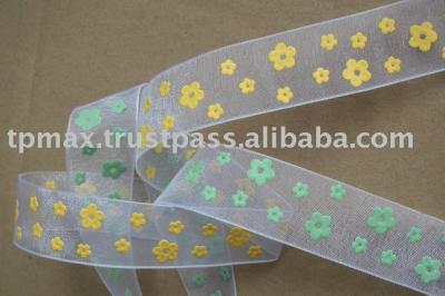 Printed Sheer Ribbon (Печатный Sh r Лента)
