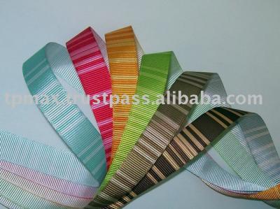 Striped Grosgrain Ribbon (Полосатая Grosgrain Лента)