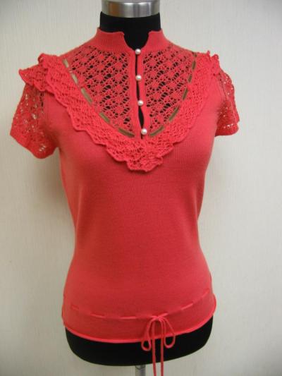 Fine Merino Wool Blouse (Fine Merino Wolle Bluse)