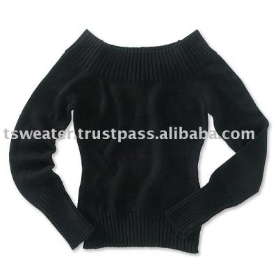 Women`s Sweater-Boat Neck (Women`s Sweater-Boat Neck)