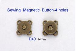 Sewing Magnetic Button-4 holes (Sewing Magnetic Button-4-Loch)