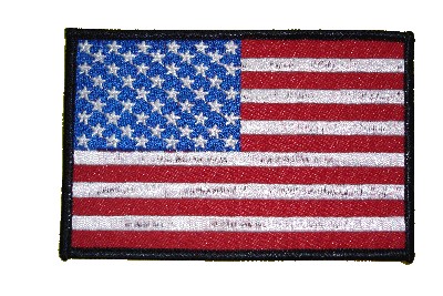 American Flags Metal Badge (American Flags Metal Badge)