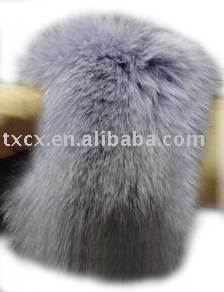 100% Real Fox Fur Cuffs