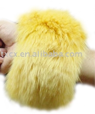 100% Real Fox Fur Cuffs