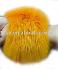 100% Real Fox Fur Cuffs