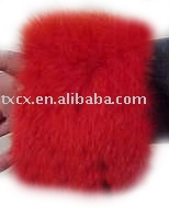 100% Real Rabbit Fur Cuffs