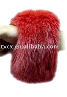 100% Real Rabbit Fur Cuffs