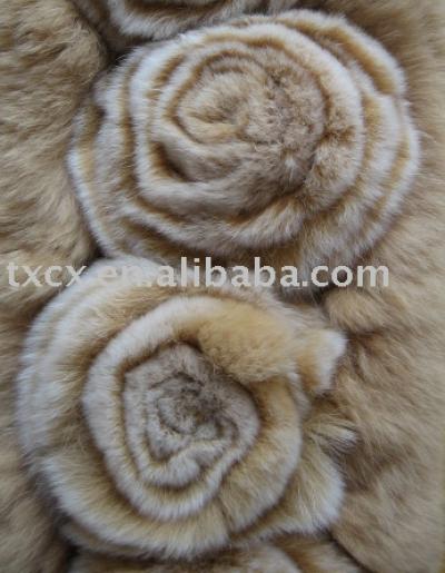 Rex Rabbit Fur Flower (Rex Rabbit Fur Blumen)