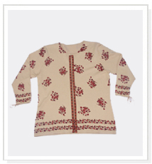Cardigan with flower (Cardigan with flower)