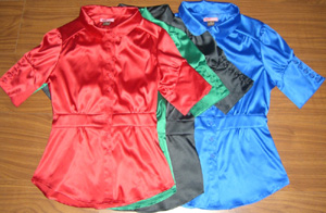 satin blouse (satin blouse)