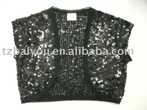Sequin bolero