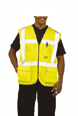 Hi-Vis-Executive vest(work wear) (Hallo-Vis-Executive Weste (Arbeits-und Berufsbekleidung))