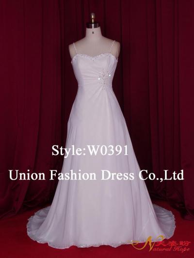 Fashion Chiffon Wedding Dress (Fashion Chiffon Wedding Dress)