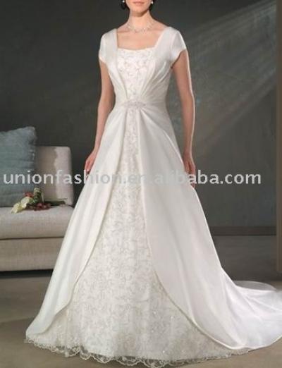 bridal gown
