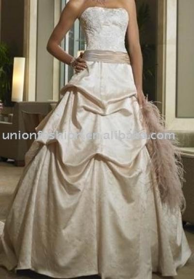 bridal gown