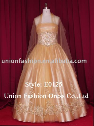 bridal gown