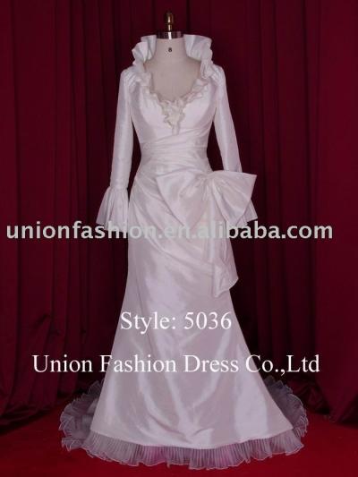 bridal gown